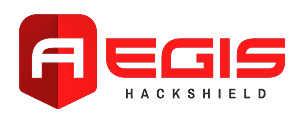 The Aegis emblem from the ROS Legacy launch page, labelled Aegis HackShield